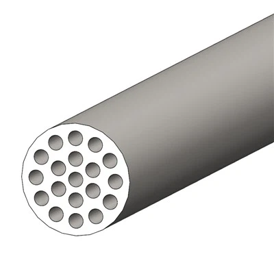 Membrana rurowa z węglika krzemu